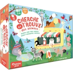 Cherche et trouve les animaux du monde
