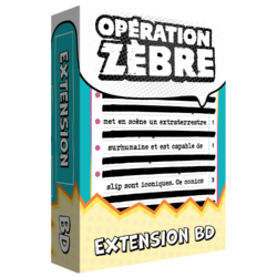 Opération Zèbre - Extension BD